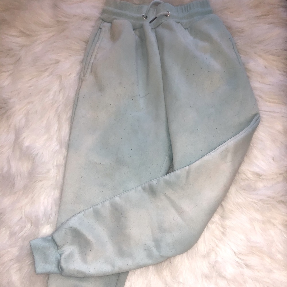 Cloud inspired hand dyed joggers
